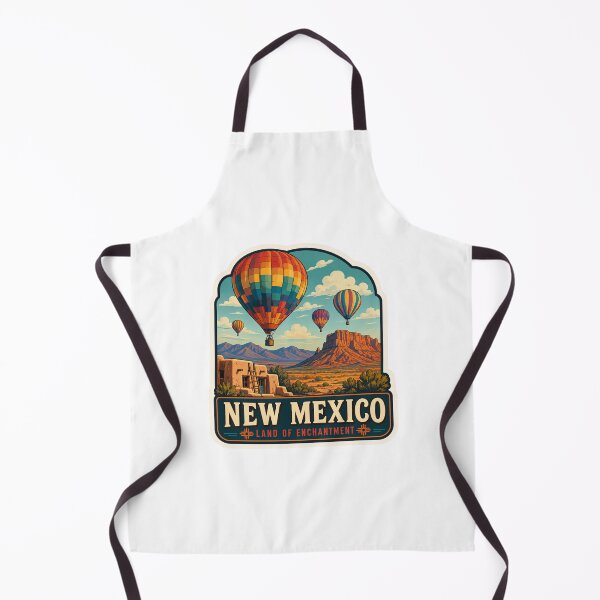 Item preview, New Mexico Hot Air Balloon | Land of Enchantment designed and sold by BrinaandPops.