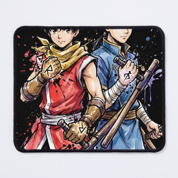 Item preview, Riou And Jowy Suikoden II Ink Video Game Streetwear Tee designed and sold by Senpaiwaves.