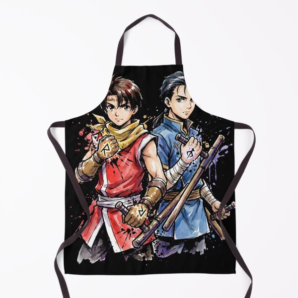 Item preview, Riou And Jowy Suikoden II Ink Video Game Streetwear Tee designed and sold by Senpaiwaves.