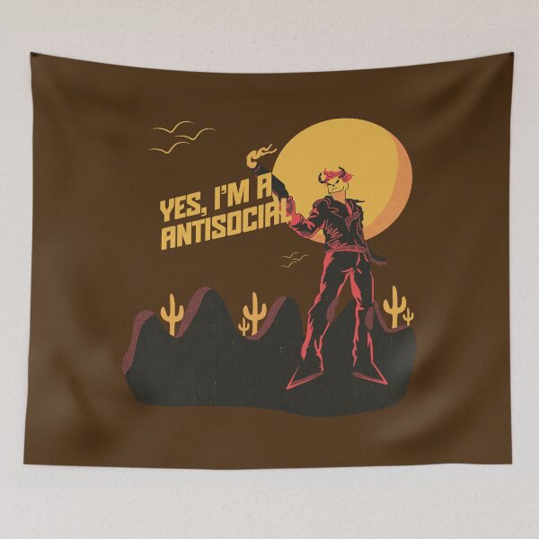 Item preview, Quiet People Introvert Humor Illustration designed and sold by beboplab.