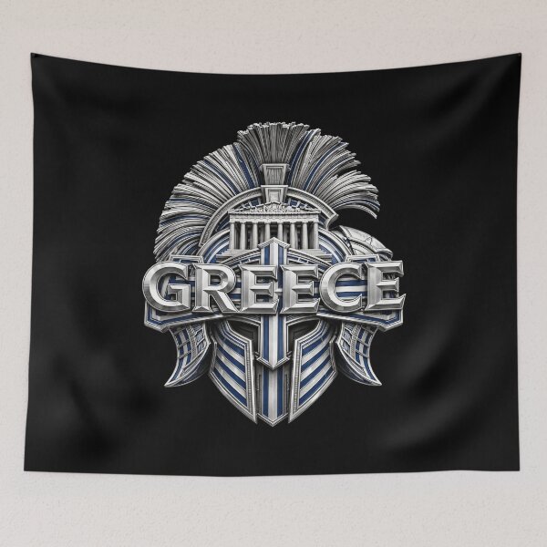 Item preview, Greece Greek Flag Design, Greece Flag Shirt, Greek Pride, Blue White Flag, Athens Greece, Hellenic Heritage, Ancient Greece, European Culture, National Pride Graphic designed and sold by Typologystudios.