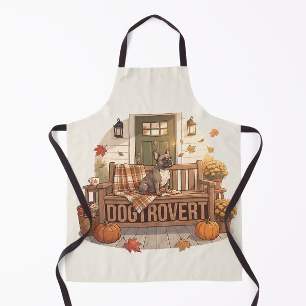 Item preview, Cute Dogtrovert Frenchie Autumn Porch designed and sold by MythicCotton.