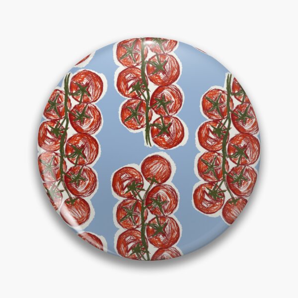 Item preview, Hand Drawn Tomato Vine Pattern designed and sold by lyiris.