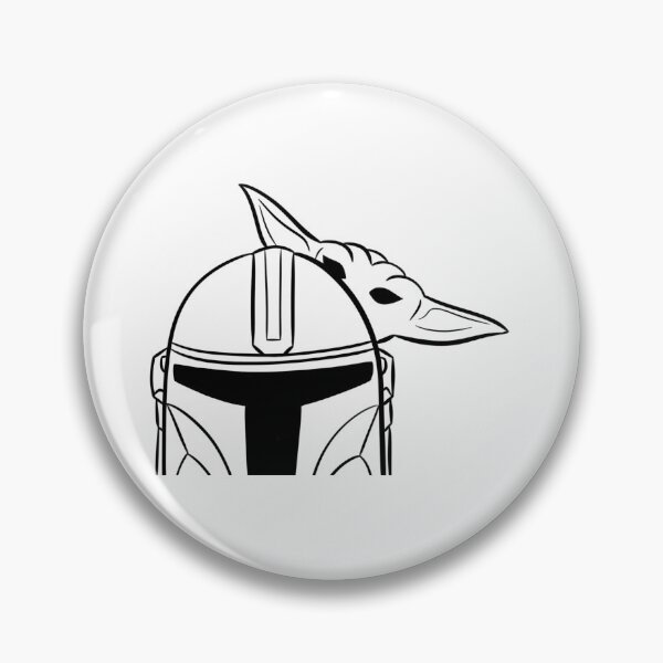 Item preview, Mando Lineart designed and sold by YohakuShop.