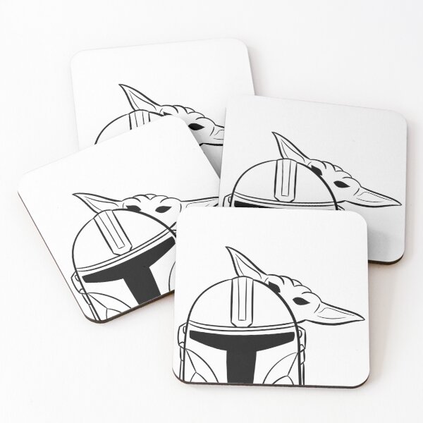 Item preview, Mando Lineart designed and sold by YohakuShop.