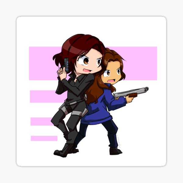 Sanvers Reunion Sticker