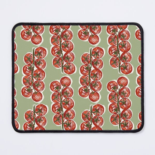Item preview, Hand Drawn Tomato Vine Seamless Pattern designed and sold by lyiris.