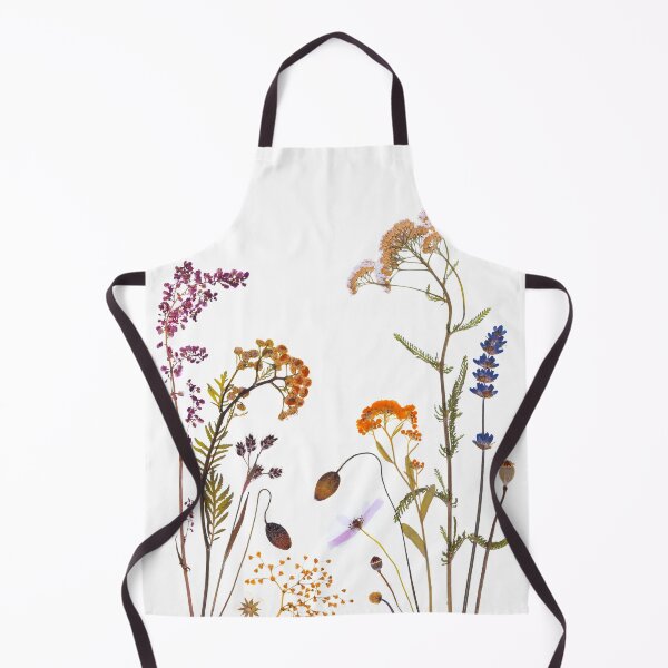 Item preview, Wildflower Meadow Magic: Herbarium Floral Pattern designed and sold by Catrinann.
