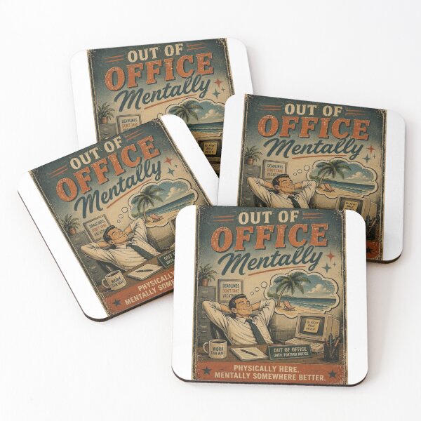 Item preview, Out of Office Mentally designed and sold by TheHodgePodge.
