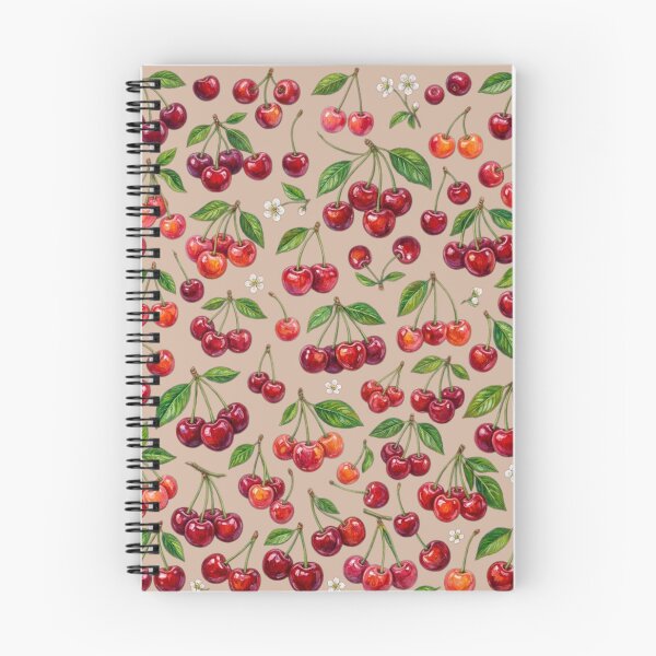 Item preview, Cherry Pattern - Watercolor Fruit Illustration designed and sold by Megaera8.