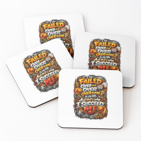 Item preview, I've failed over and over and over again in my life. And that is why I succeed MJ designed and sold by BallerQuotes.