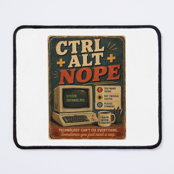 Item preview, CTRL+ALT+NOPE designed and sold by TheHodgePodge.