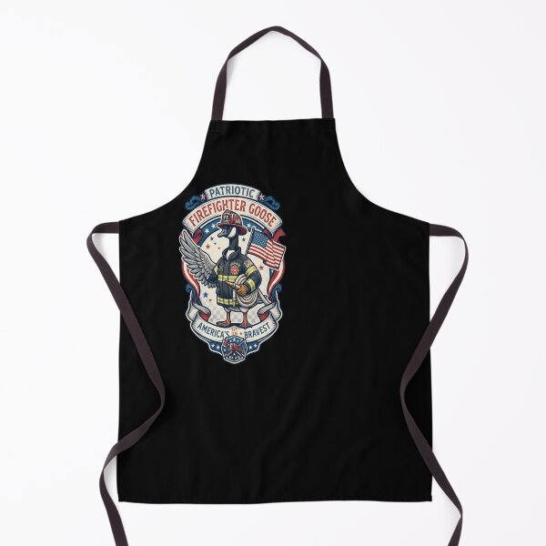 Item preview, Patriotic Firefighter Goose designed and sold by medan1.