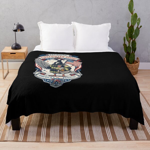 Item preview, Patriotic Firefighter Goose designed and sold by medan1.