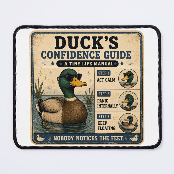 Item preview, Duck's Confidence Guide - Tiny Life Manual designed and sold by TheHodgePodge.
