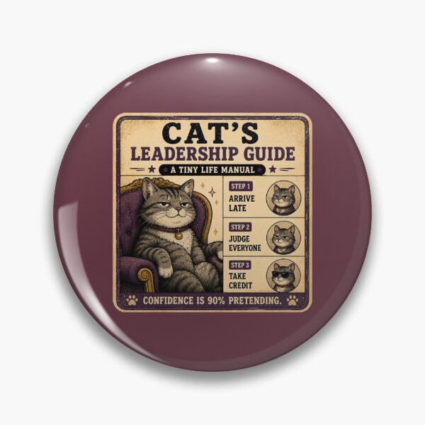 Item preview, Cat's Leadship Guide - Tiny Life Manual designed and sold by TheHodgePodge.