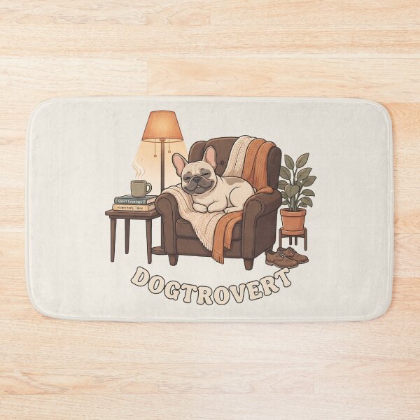 Item preview, Cozy Dogtrovert Frenchie Relaxing Art designed and sold by MythicCotton.