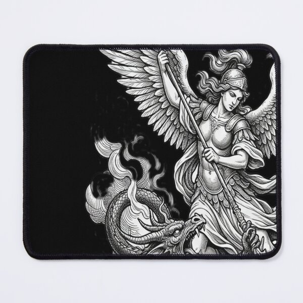 Item preview, Saint Michael Fighting the Dragon designed and sold by bogiewatt6.