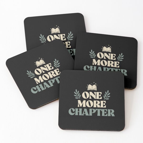 Item preview, One More Chapter Book Lover Typography T-Shirt designed and sold by Daily Mood Tees.