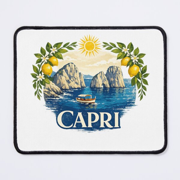 Item preview, Capri Isola of the Mediterranean Italy designed and sold by ChicClicker.