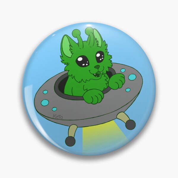 Item preview, Alien Cat designed and sold by KetoPagano.