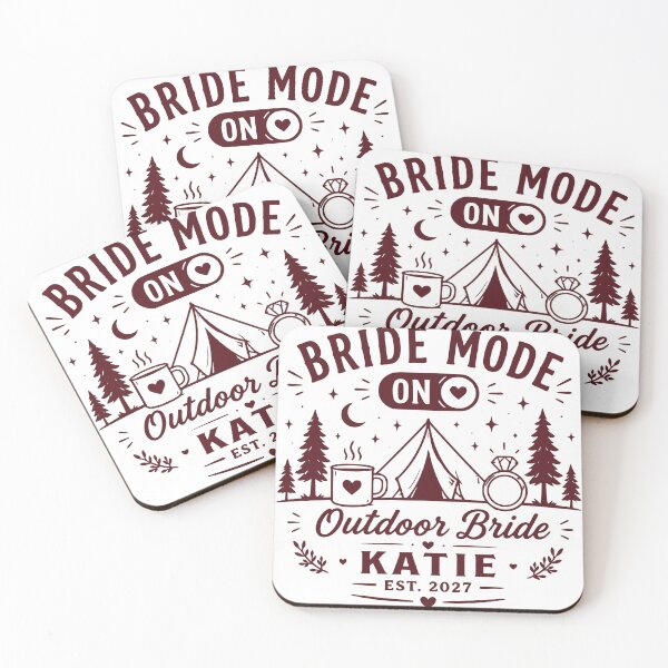 Item preview, Bride Mode On Outdoor Camping Bride Adventure Design designed and sold by TeeVerse27.