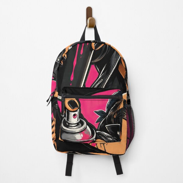 Item preview, Female Graffiti Artist Street Art Spray Paint designed and sold by obstinator.
