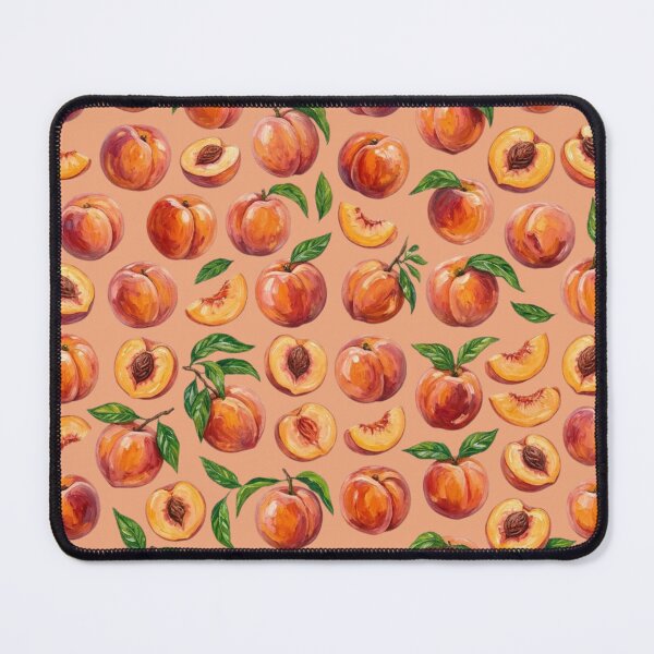Item preview, Sweet Peaches Pattern - Painted Fruit Print designed and sold by Megaera8.