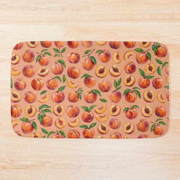 Item preview, Sweet Peaches Pattern - Painted Fruit Print designed and sold by Megaera8.