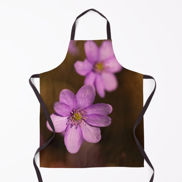 Item preview, Enchanted Forest Liverwort: Warm Violet Hepatica Wildflowers designed and sold by Catrinann.