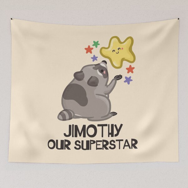 Item preview, Jimothy Our Superstar Dark Font Version designed and sold by Khotekmei.