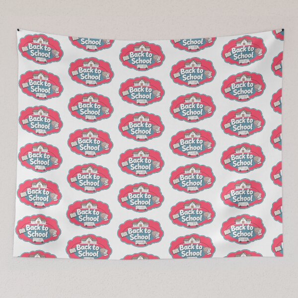 Item preview, Back to school sticker design (AI) designed and sold by DFLC Prints.