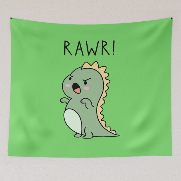 Item preview, Cute Rawr Dinosaur designed and sold by MIAMwits.