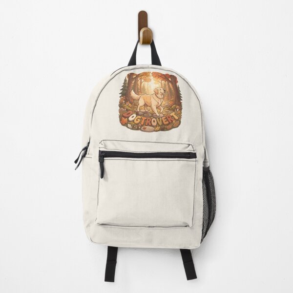 Item preview, Cute Dogtrovert Golden Retriever Autumn Walk designed and sold by MythicCotton.