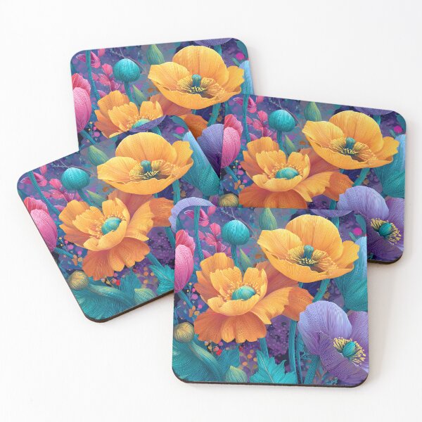 Item preview, Vivid flower garden designed and sold by ScienceRex.