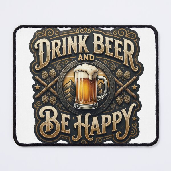 Item preview, Iconic Orange DRINK BEER designed and sold by dazzlemakers.