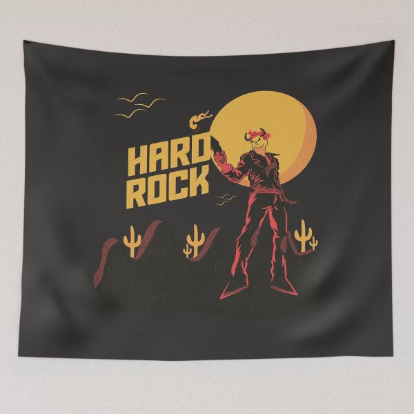 Item preview, Hard Rock 80s Rock Music Illustration designed and sold by beboplab.