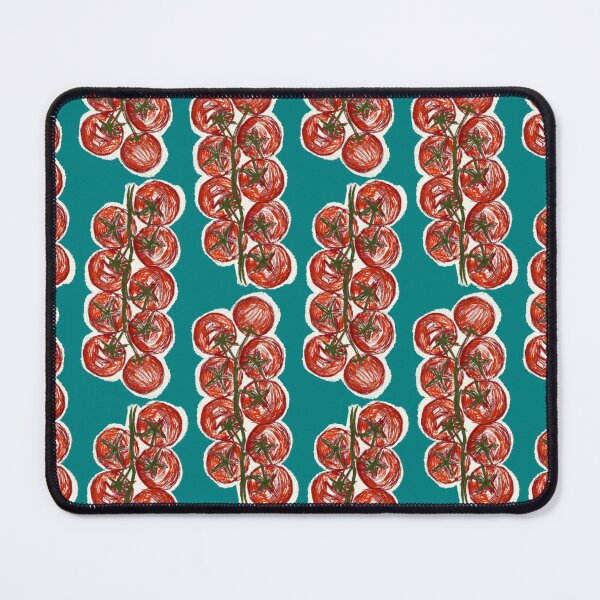 Item preview, Hand Drawn Tomato Vine Seamless Pattern designed and sold by lyiris.