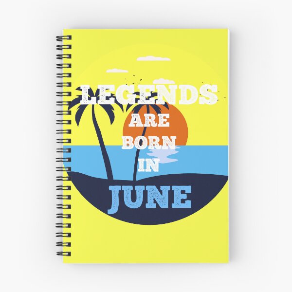 Item preview, Legends are born in June designed and sold by halazidan.