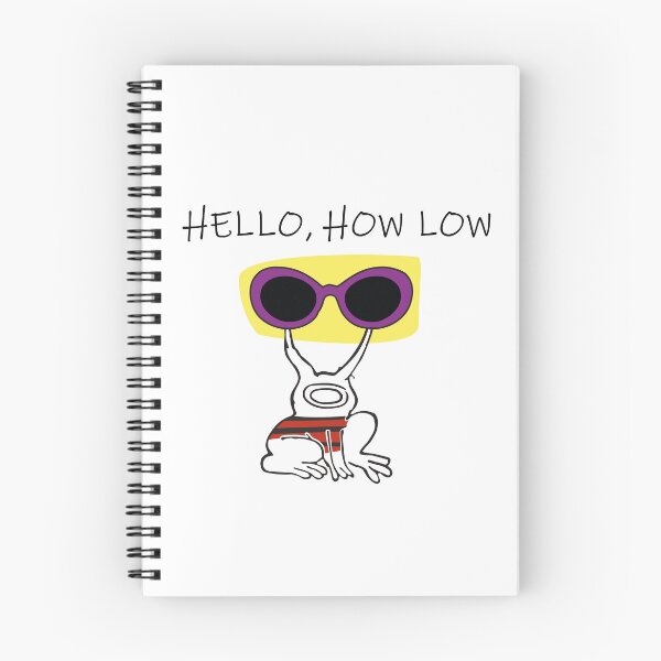 Item preview, Hello, How Low – Minimal Indie Frog Illustration designed and sold by Avohai!.