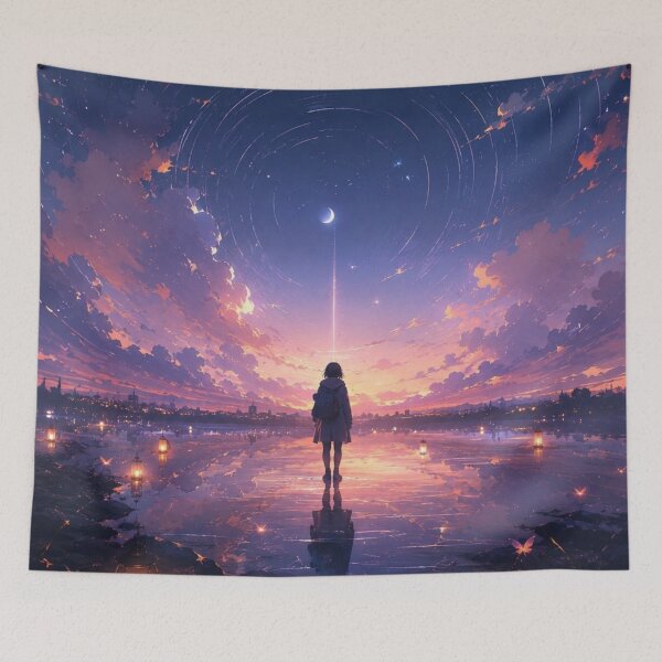 Item preview, Dream like cosmic landscape art designed and sold by urbanshop7.