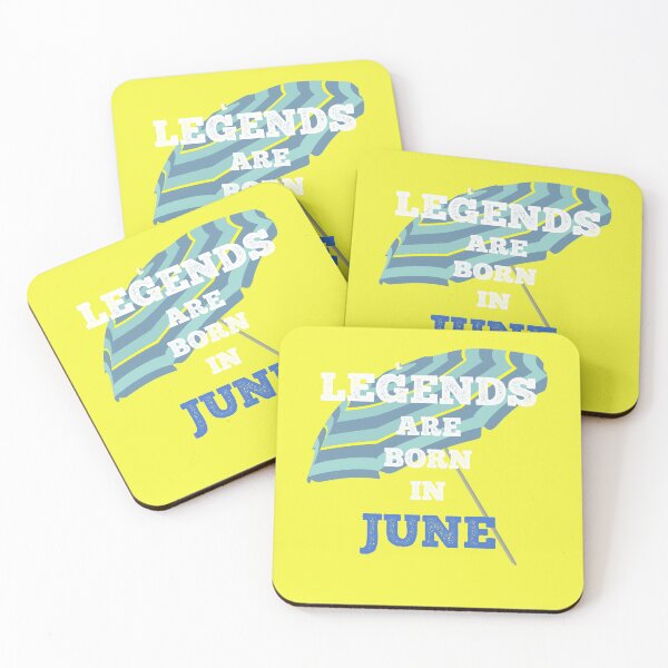 Item preview, Legends are born in June designed and sold by halazidan.