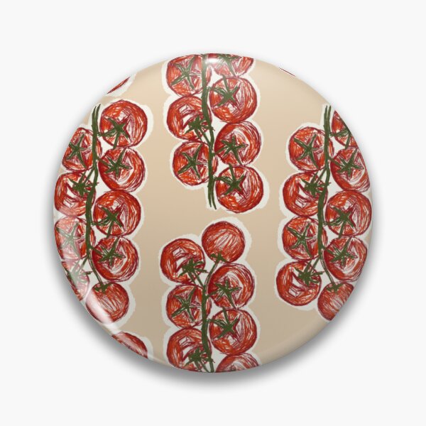 Item preview, Hand Drawn Tomato Vine Seamless Pattern designed and sold by lyiris.