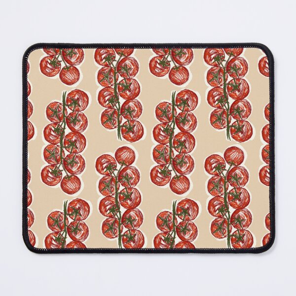 Item preview, Hand Drawn Tomato Vine Seamless Pattern designed and sold by lyiris.