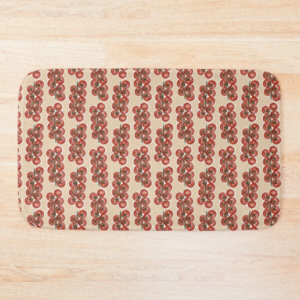 Item preview, Hand Drawn Tomato Vine Seamless Pattern designed and sold by lyiris.