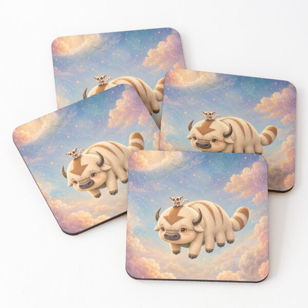 Item preview, Dreamy Flying Sky Bison Fantasy Art designed and sold by Rohan132.