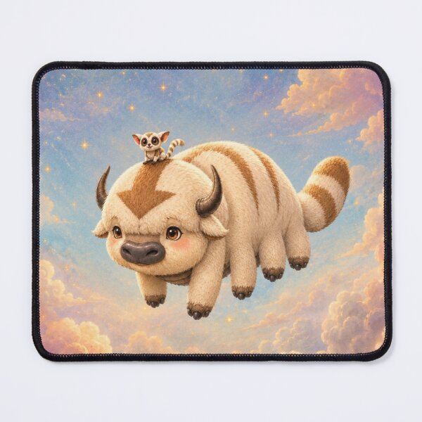 Item preview, Dreamy Flying Sky Bison Fantasy Art designed and sold by Rohan132.