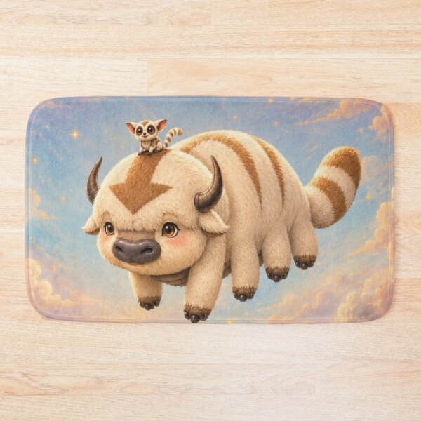Item preview, Dreamy Flying Sky Bison Fantasy Art designed and sold by Pure Craft.