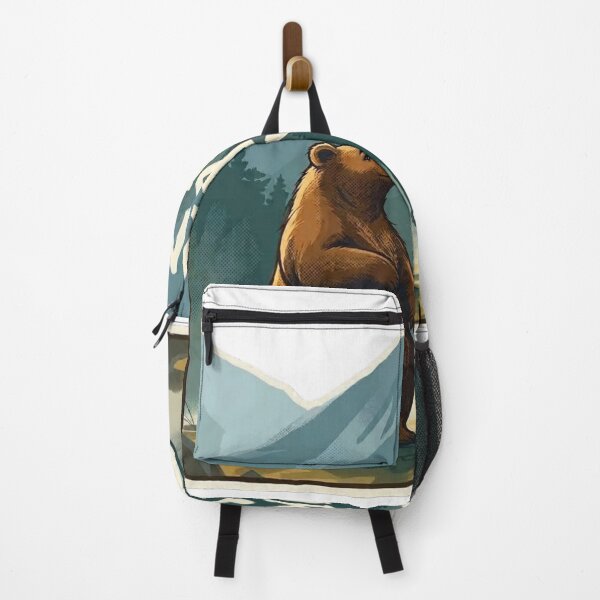 Item preview, Funny Hiking with dog Grizzly Bear Can I Pet Your Dog designed and sold by LavIsInTheAir.