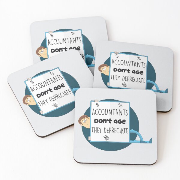 Item preview, Funny Accountant Gift for Him – Accountants Don't Age, They Depreciate designed and sold by Teedefy.